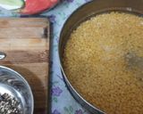A picture of step 2 of Moong Dal Soup.