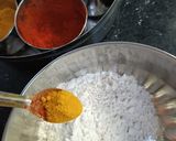 A picture of step 2 of Crispy sorghum sattu bhakri.