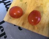 Une image de l'étape 7 de Trio de tomates du jardin à la feta et laitue rouge.