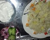 صورة لخطوة 1 من وصفة طريقة عمل الارز بالخضار 😻😍🌹
