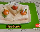 รูปขั้นตอนการทำที่ 5 ของ แซนวิซแฮมชีส ทำง่ายอร่อยมาก by Wasinee Anawatsiriwong