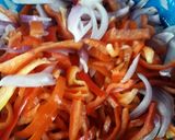 A picture of step 4 of Sweet potato nd sauce.