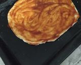 A picture of step 4 of Chicken pizza.