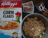 Foto langkah ke 3 dari resep Fitbar KW / Cornflakes cookies.