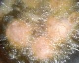 A picture of step 12 of Crunchy stuffed arrow roots with minced meat sauce.