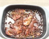 A picture of step 2 of Baked Lamb In Onion Black Pepper Sauce.
