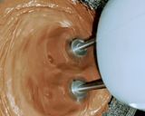 A picture of step 2 of Banana chocolate cake.