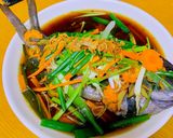 Hình bước làm 4 của món Cá hấp xì dầu bao ngon