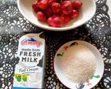 Foto langkah ke 1 dari resep Korean Strawberry Milk.