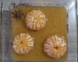 Une image de l'étape 2 de Clémentines rôties au jus d'orange cannelle badiane.