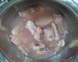Hình bước làm 1 của món Bún Sườn Bò Hầm Sả