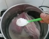 Hình bước làm 1 của món Thịt luộc cuốn bánh tráng chấm mắm nêm