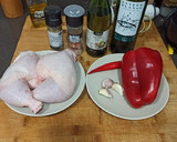 Foto del paso 1 de la receta: Pollo al Algarve