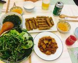 Hình bước làm 12 của món Chả giò olive