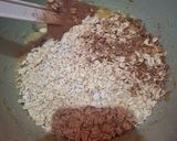 Foto langkah ke 3 dari resep Banana Almond Rolled Oat Cake.