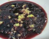 A picture of step 1 of Roast turkey with sweet chestnut, cranberry and port stuffing.