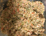 Foto del paso 2 de la receta: Croquetas de verduras y atún al horno