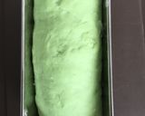Foto langkah ke 8 dari resep Roti Tawar Pandan Eggless | Lembut dan Berserat Halus.