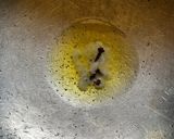 A picture of step 2 of Kesari Bhat.