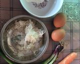 Foto langkah ke 2 dari resep Telur dadar nasi 3in1 ala korean.