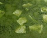 A picture of step 3 of Paneer nimona.