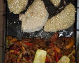 Foto del paso 10 de la receta: Pescado de Río Crocante con Ratatouille Criollo en Canasta Zucch