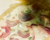 A picture of step 12 of Falafel with pita bread and spicy yoghurt #zoomfalafel.