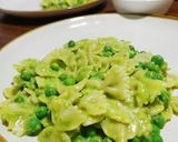 Foto del paso 6 de la receta: Pasta con guisantes verdes