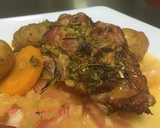 Foto del paso 5 de la receta: Brazuelo De Cerdo Con Salsa De Piña Y Naranja
