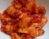 Foto langkah ke 4 dari resep Balado udang kentang.
