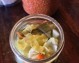 A picture of step 3 of California Farm Quick Pickled Curtido Cole Slaw.