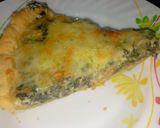 Une image de l'étape 4 de Quiche d'épinards.