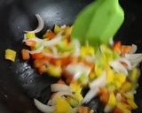 A picture of step 3 of Vegetable. Creamy & Spicy Noodles.