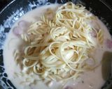 Foto langkah ke 4 dari resep Pasta Carbonara.