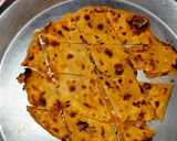 A picture of step 7 of Tandoori Paratha bites.