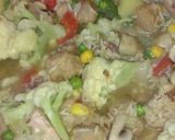 A picture of step 4 of Veg Biryani.
