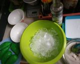 Foto langkah ke 5 dari resep Es Pisang Ijo.