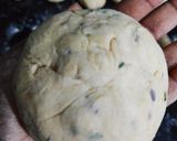 A picture of step 10 of Veggi Zingy parcel and Curry buns.