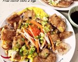 Hình bước làm 9 của món Bột Chiên Nhà Làm/ Fried Carrot Cake