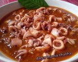 Foto langkah ke 6 dari resep Cumi kuah merah.