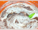 Foto del paso 2 de la receta: Budín de chocolate y crema de maní sin azúcar❤