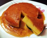 A picture of step 11 of Caramel Bread Pudding | Eggless & Without Oven | Custard Bread Pudding | Steam Pudding.