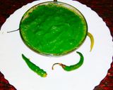 A picture of step 3 of Radish and coriander leaves chutney.