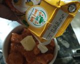 A picture of step 6 of Butter chicken (packet masala).