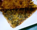 A picture of step 5 of Palak Methi ka Cheesy paratha.