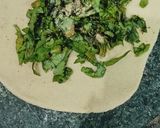A picture of step 3 of Punjabi palak paratha.