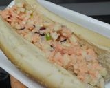 Foto del paso 5 de la receta: Perrito🌭caliente🥓de pollo🍗y tocineta🌭hawaiano🍍