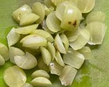 A picture of step 1 of Amla Mojito.
