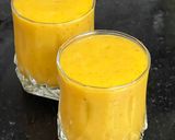 A picture of step 2 of Mango Apple Chikoo Banana & Date Smoothie.