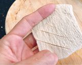 Hình bước làm 1 của món Sườn chay nướng mắc mật